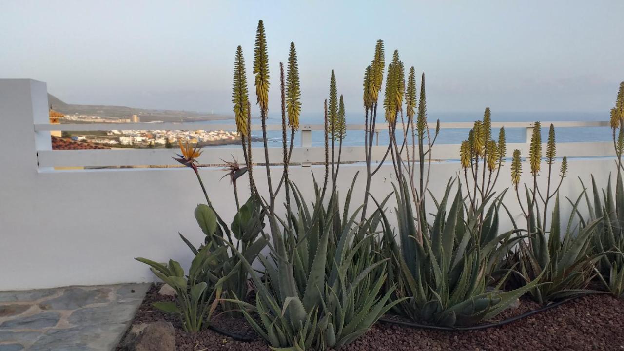 Las Pardelas, Ferienhaus mit Meer-, Küsten- und Bergblick im grünen Norden Teneriffas Las Cruces  Exterior foto